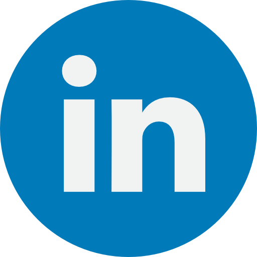 Значок нижнего колонтитула LinkedIn